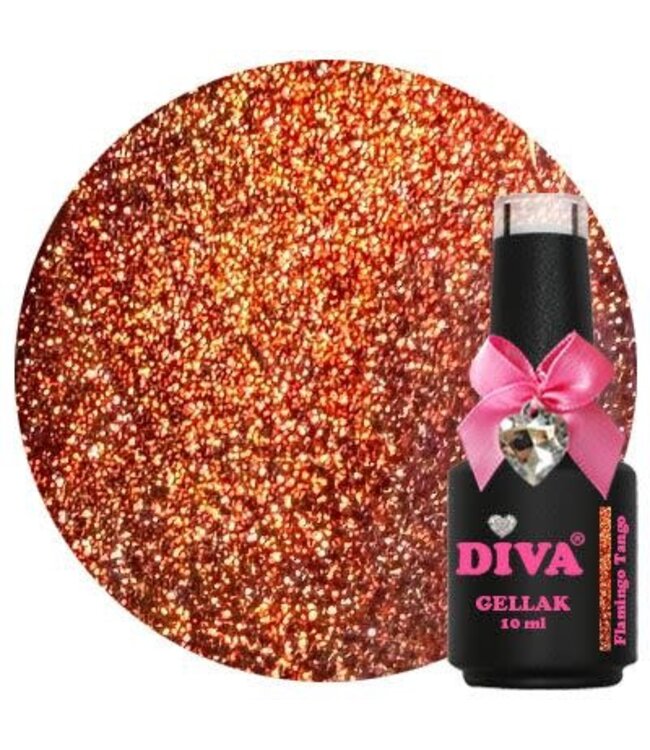 Diva 84 Gellak Cat Eye Flamingo Tango 10 ml.