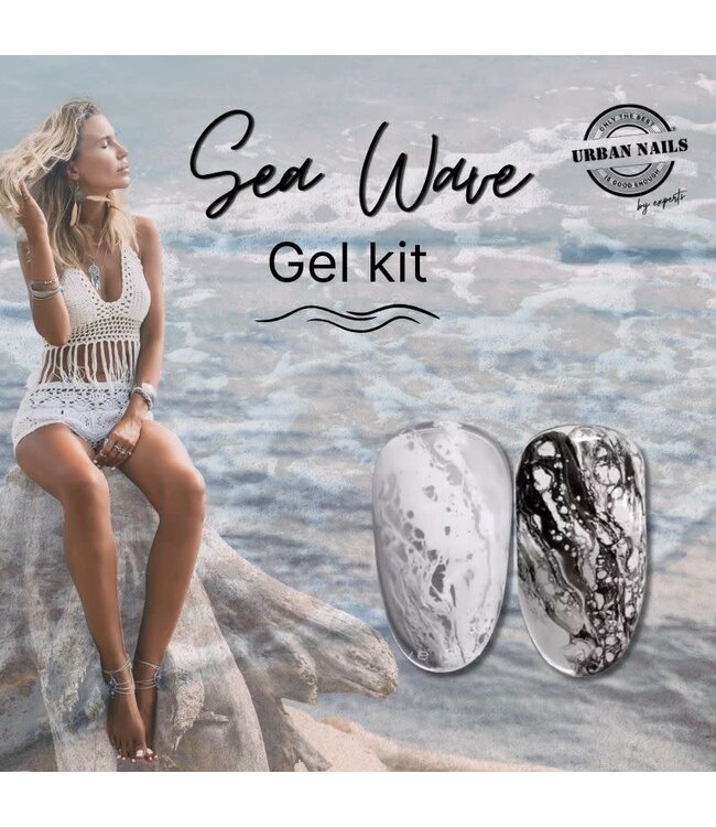 Sea Wave Nail Art Gel Kit