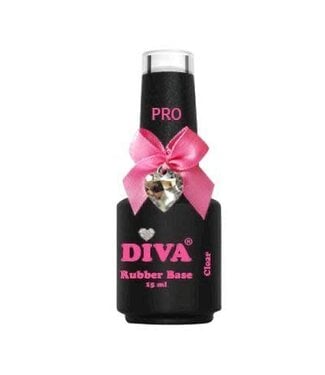 Diva Rubber Base Pro Clear 15 ml.