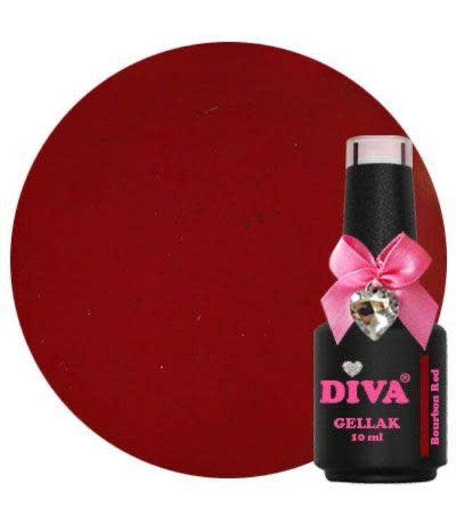 Diva 161 Gellak Bourbon Red 10 ml.