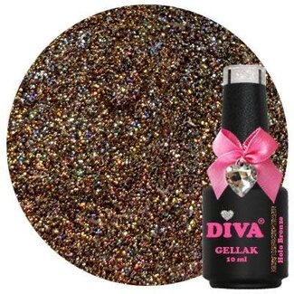 Diva 318 Gellak Holo Bronze 10 ml.