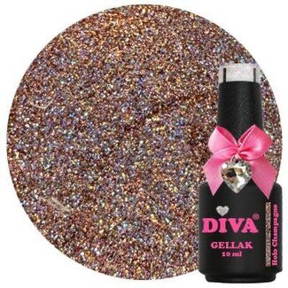 Diva 320 Gellak Holo Champagne 10 ml.