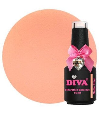 Diva Fiberglass Basecoat Nudie Fiber 15 ml.