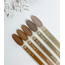 Set 7 ml. Gelpolish Beige 5 st.