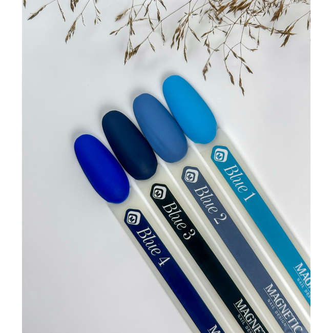 Set 7 ml. Gelpolish Blue 4 st.