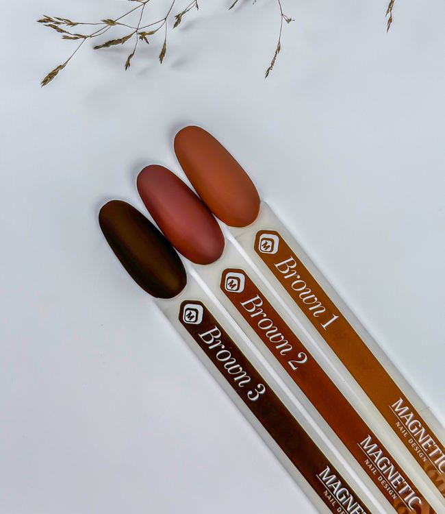 Gelpolish 7 ml. Brown 3