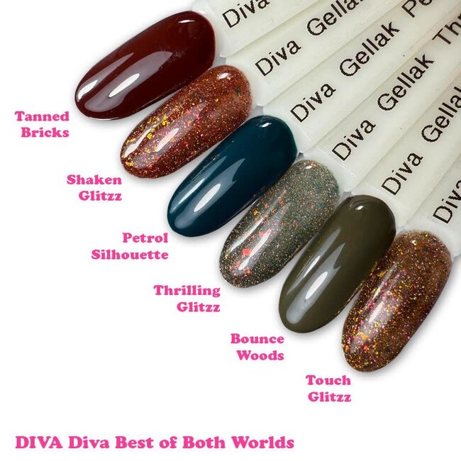 Set Gellak Best of Both Worlds 6 st. 10 ml.