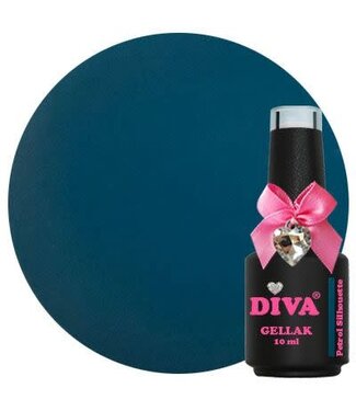 Diva 77 Gellak Petrol Silhouette 10 ml.