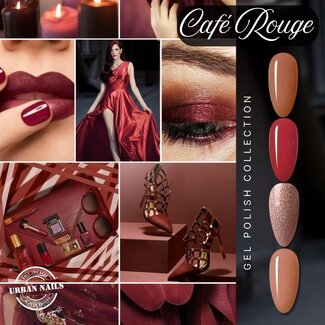 Urban Nails Café Rouge Gelpolish Collection 4x 8 gr.