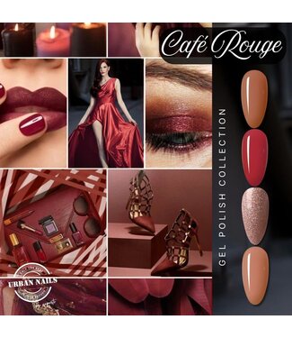 Urban Nails Café Rouge Gelpolish Collection 4x 8 gr.