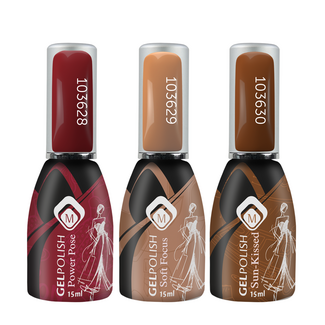 Magnetic Set Fall for Glam Gelpolish 1, 3 stuks