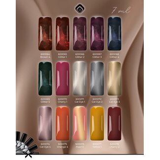 Magnetic Set 15 Gelpolish Kleuren (nov. 2025) + gratis Stickervel