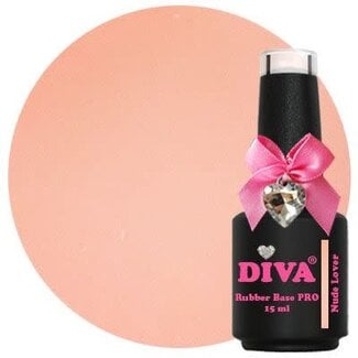 Diva Rubber Base Pro Nude Lover 15 ml.