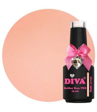 Diva Rubber Base Pro Nude Lover 15 ml.