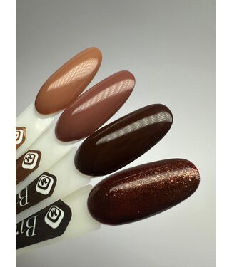 Magnetic Set 7 ml. Gelpolish Brown 4 st.