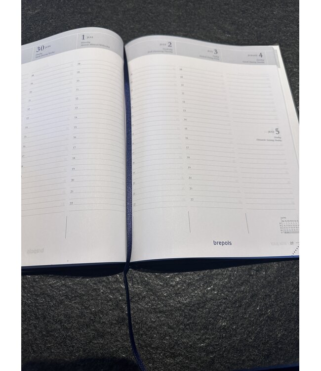 Agenda 2026 A5 Formaat met Lint