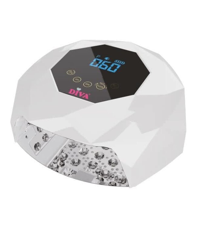 Diva Diamond Dual Wave LED Lamp White