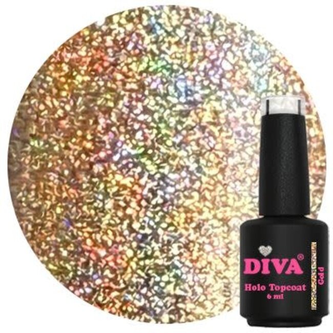 Duo Holo Topcoat Glow Like a Diva 2 st. 6 ml.
