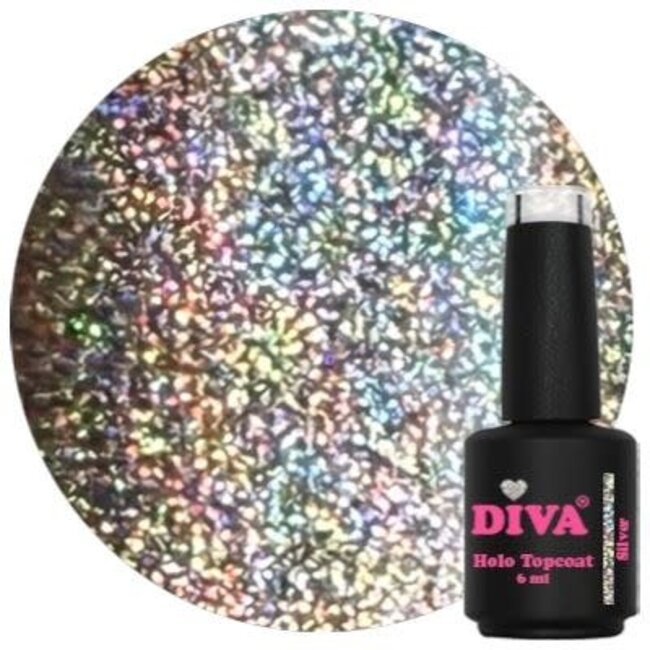 Duo Holo Topcoat Glow Like a Diva 2 st. 6 ml.