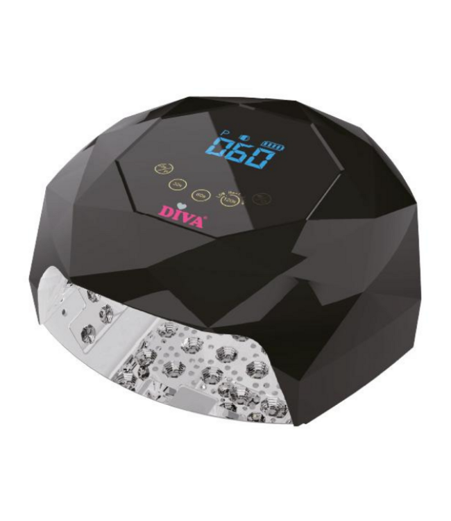 Diamond Dual Wave LED Lamp Black