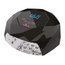 Diamond Dual Wave LED Lamp Black