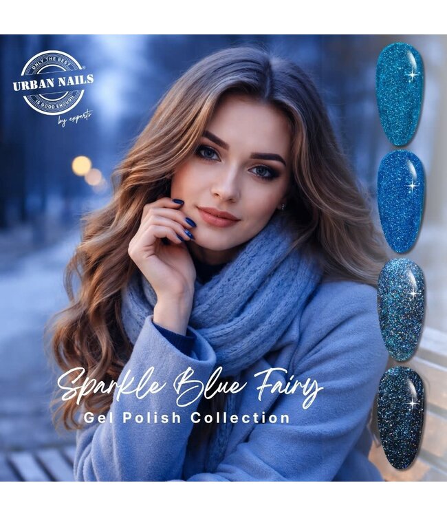 Gelpolish Sparkle Blue Fairy 4x15g