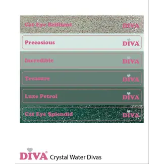 Diva Colorpop Stickers Crystal Water Divas