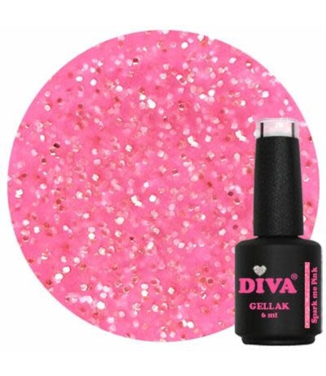 176 Gellak Spark me Pink 6 ml.