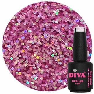 Diva 177 Gellak Dazzle Berry 6 ml.