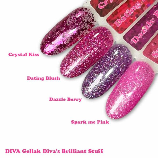 177 Gellak Dazzle Berry 6 ml.