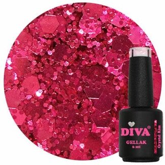 Diva 179 Gellak Crystal Kiss 6 ml.