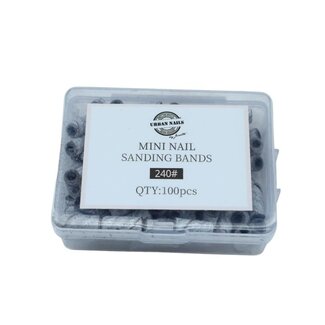 Urban Nails Mini Sanding Bands White 240 grit