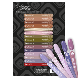 Magnetic Set 15 Gelpolish Kleuren (jan. 2026) + gratis Stickervel