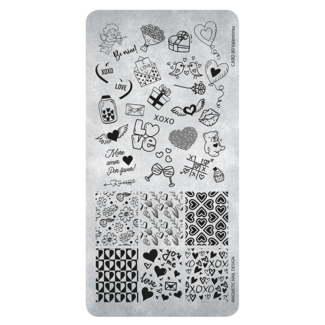 Magnetic Stempelplaat 80 Valentines Card
