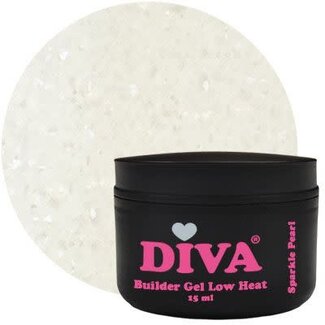 Diva Builder Gel Low Heat Sparkle Pearl 15 ml