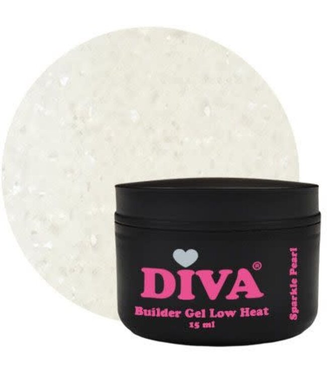 Builder Gel Low Heat Sparkle Pearl 15 ml