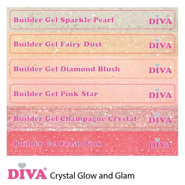 Builder Gel Low Heat Diamond Blush 15 ml