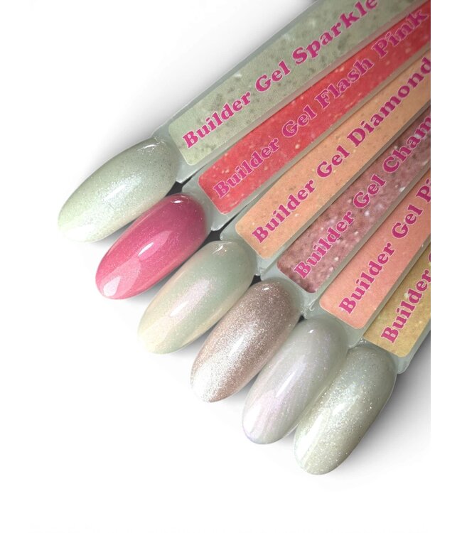 Colorpop Stickers Low Heat Builder Gel Crystal Glow and Glam