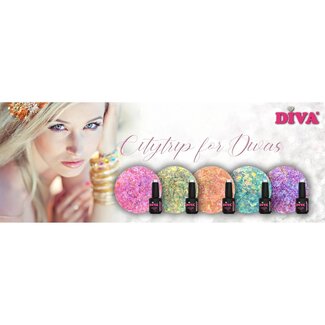 Diva Set Gellak Citytrip for Divas 5 x 6 ml.