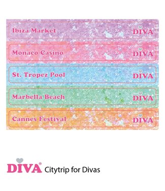 Diva Colorpop Stickers Citytrip for Divas