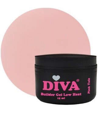 Diva Builder Gel Low Heat Pink Tule