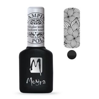 Moyra Stempel Gelpolish 01 Black