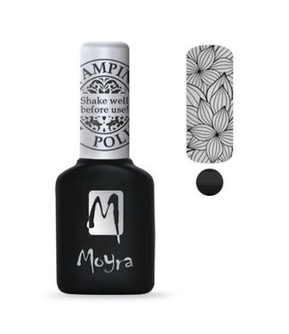 Moyra Stempel Gelpolish 01 Black