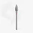 Carbide Bit  Flame Red 5 mm / 13,5 mm