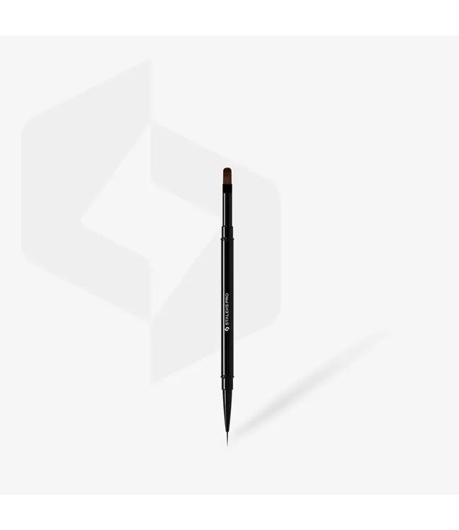 Double-ended brush EXPERT liner 10 mm / for gel 11mm
