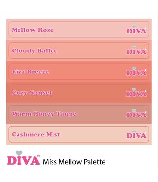 Diva Colorpop Stickers Miss Mellow Palette