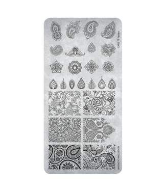 Magnetic Stempelplaat 77 Paisley