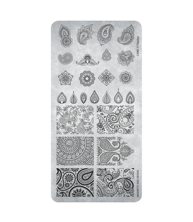 Stempelplaat 77 Paisley