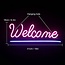 Neon Verlichting, Ledbord: Welkom