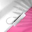 Mini manicureborsteltjes transparant 10 pcs
